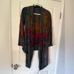 Tie Dye Festival Shawl